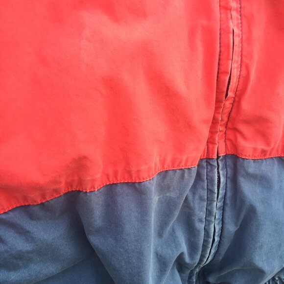 VTG Tommy Hilfiger Windbreaker Jacket XL Navy Red 90s Colorblock Sailing - Picture 6 of 16